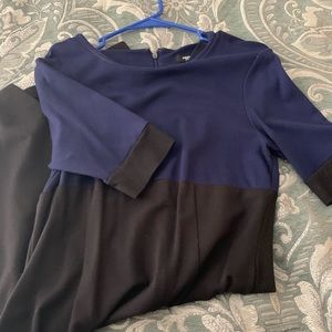 Color Block Ponte Dress